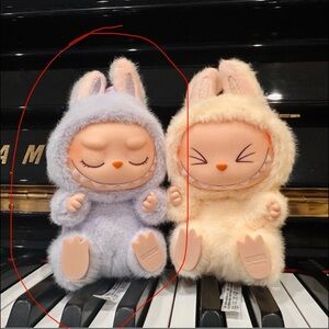 Labubu 2nd generation,  zizi(purple)